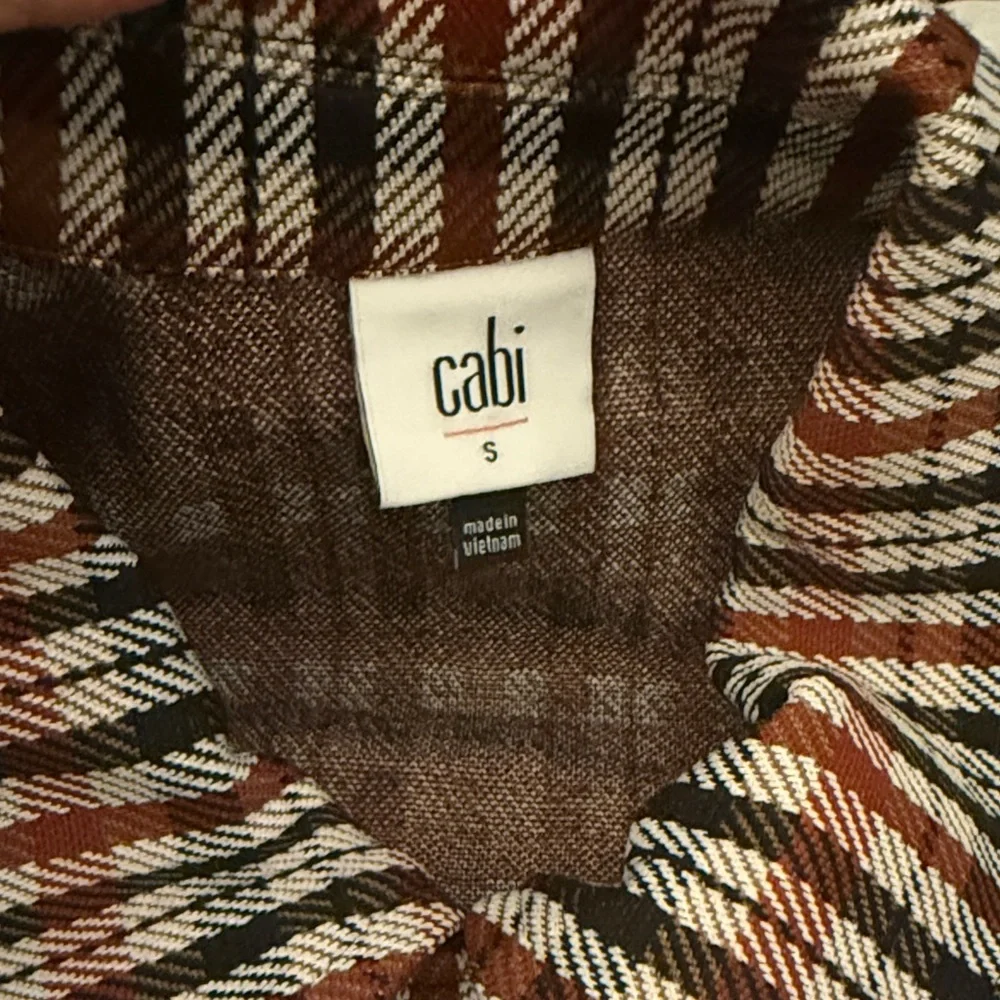 CAbi Plaid JACKET - Picture 5 of 8